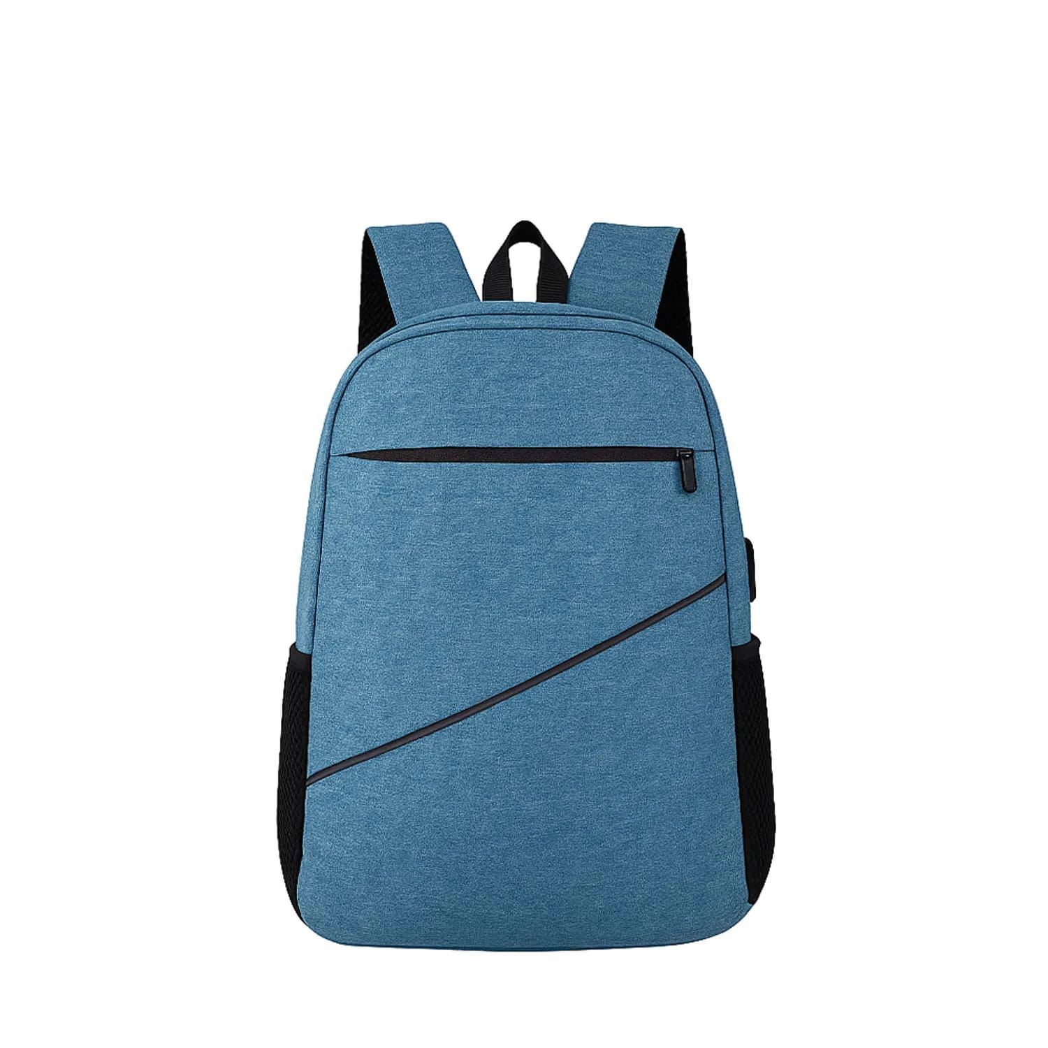 Mochila Urbana Porta Laptop Azul Claro