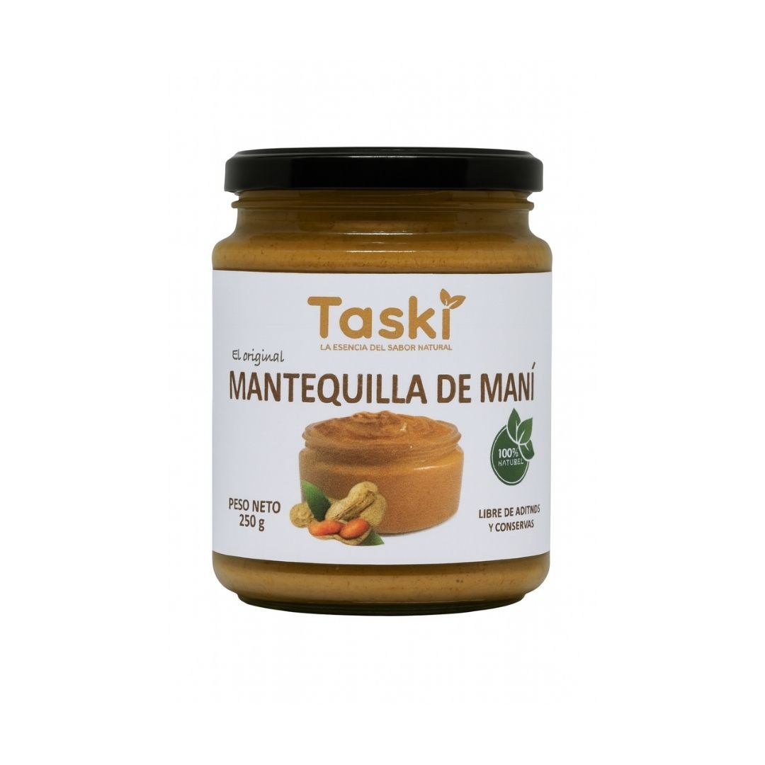 Mantequilla de Maní artesanal 250g /Proteína /Energía /Grasas Saludables