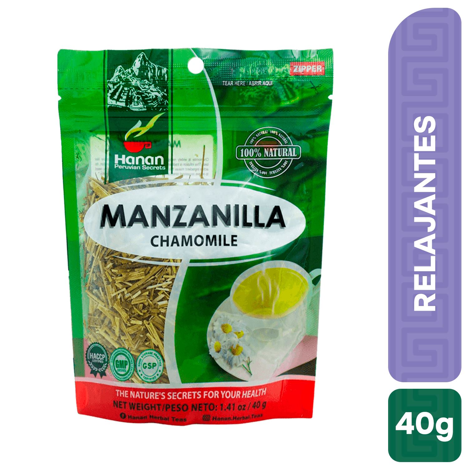 Manzanilla Infusión Hanan 40g