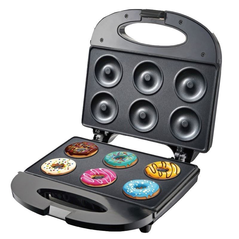 Maquina Para 7 Mini Donas Rosquilla Antiadherente Donuts Sok