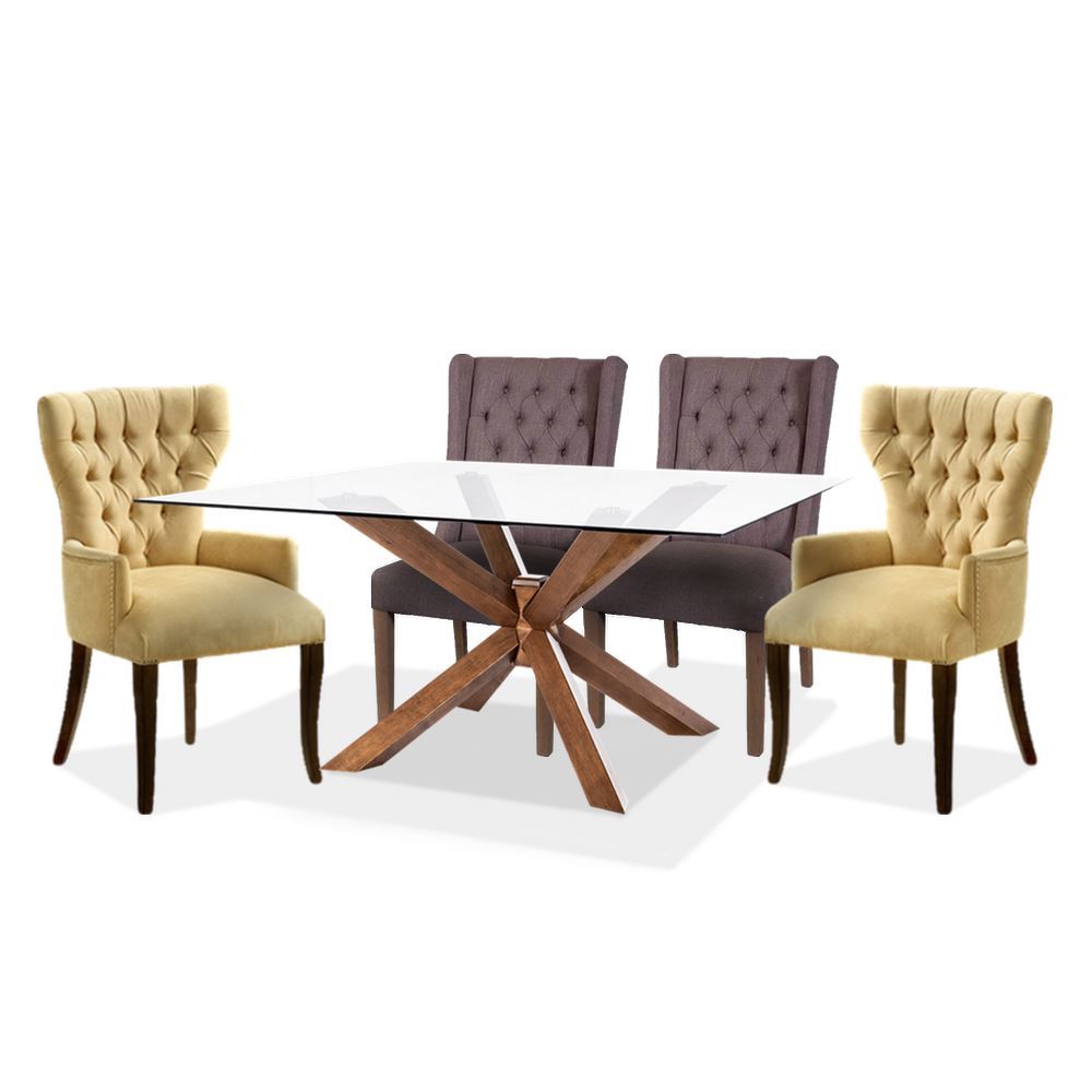 COMEDOR MARAI 4 SILLAS - FALOTIH 3M - FLT3MCOM064-4