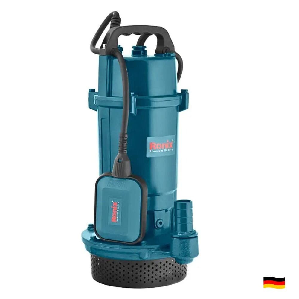 Bomba Sumergible De Hierro Fundido 1HP RONIX RH-4032 Agua Limpia