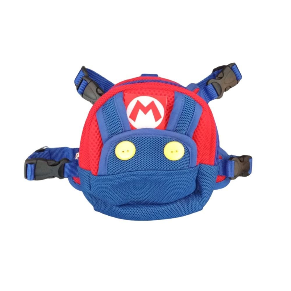 Mochila arnés para mascotas perros gatos Mario Bros talla S