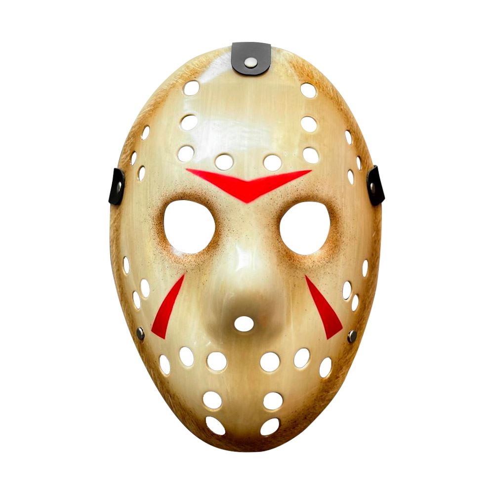 Máscara de PP Jason Voorhees Amarillo