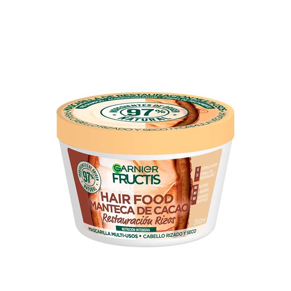 MASCARILLA HAIR FOOD CACAO REPARACIÓN RIZOS 350ML
