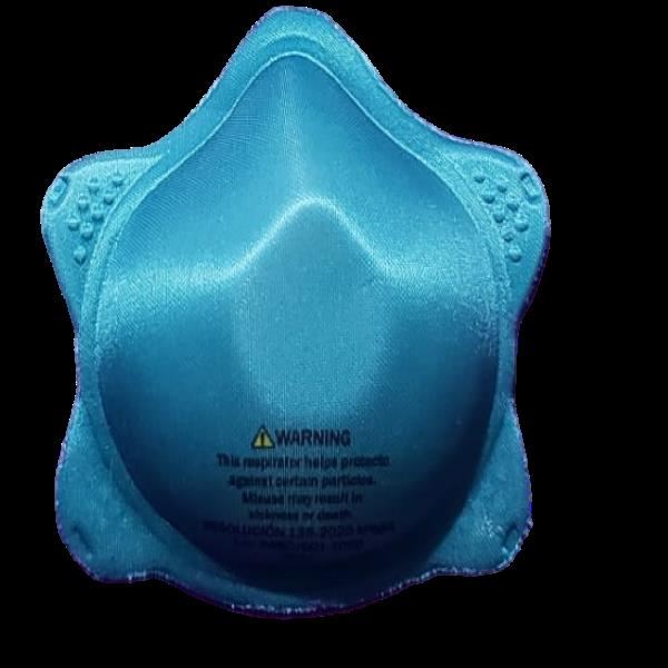 Mascarillas Anatomicas Lavables y Reutilizables  Verde