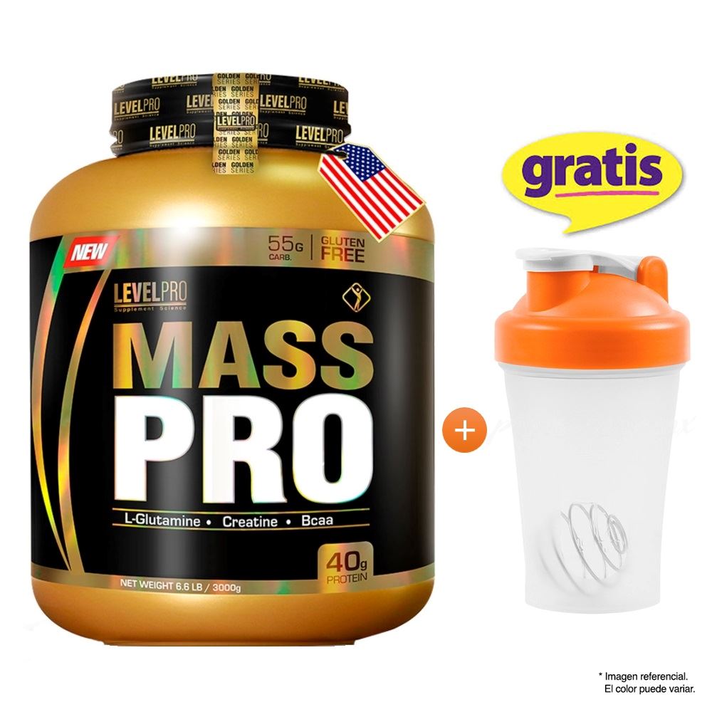 FAST POWER - Mass Pro 3Kg / 3 Kilos Level Pro Vainilla | Juntoz