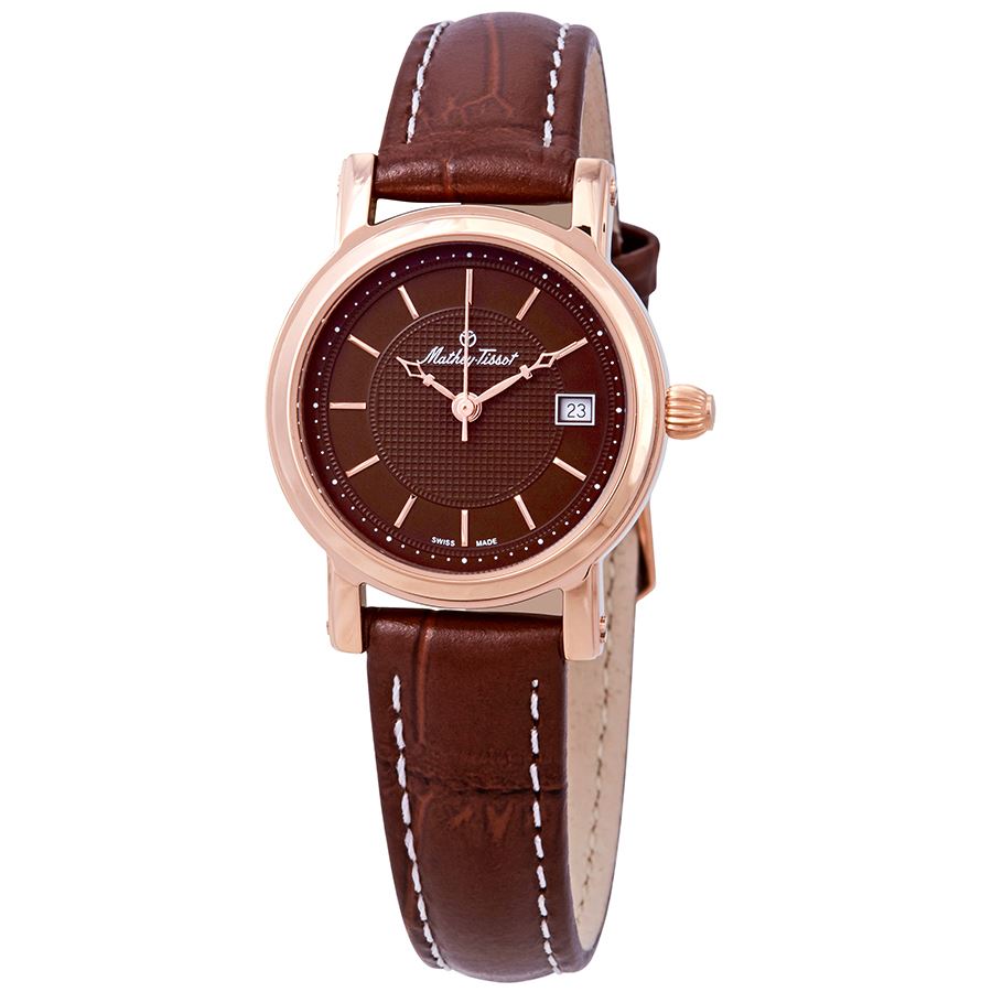 Mathey-Tissot City Brown Dial Ladies Watch D31186PM