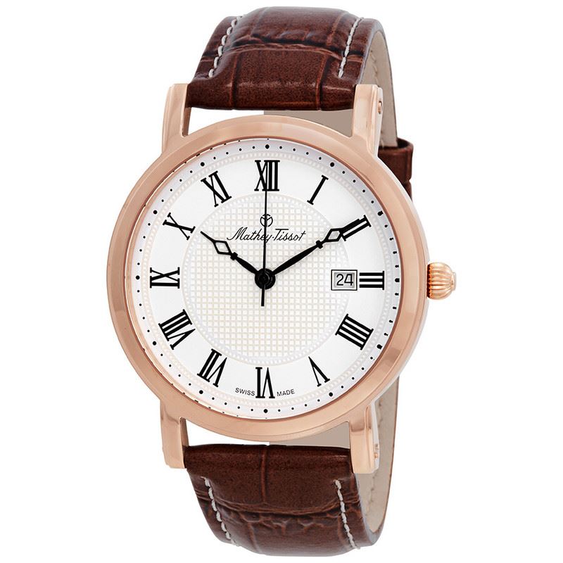 Mathey-Tissot Reloj City con esfera blanca HB611251PBR