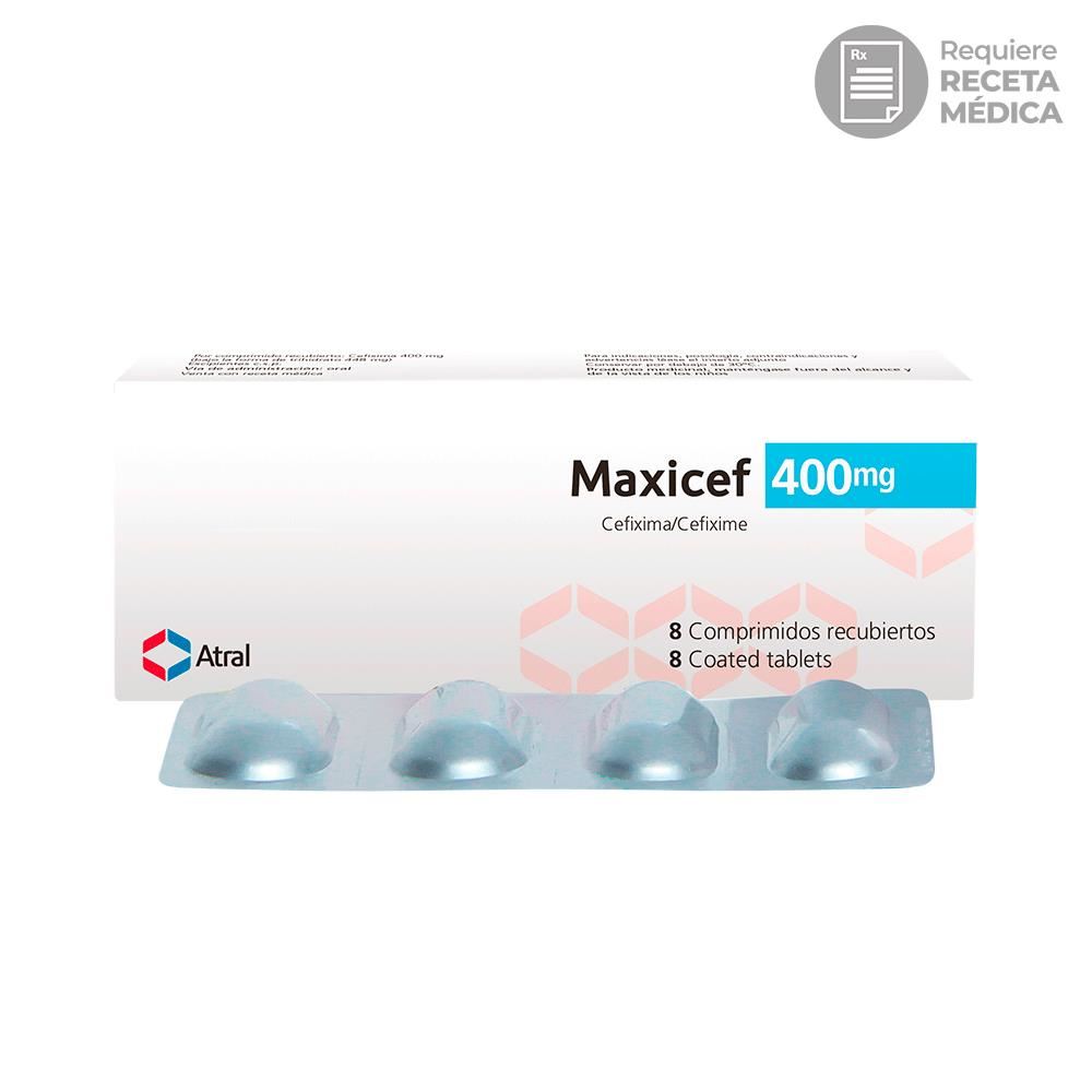 Maxicef 400 mg Comprimidos Recubiertos