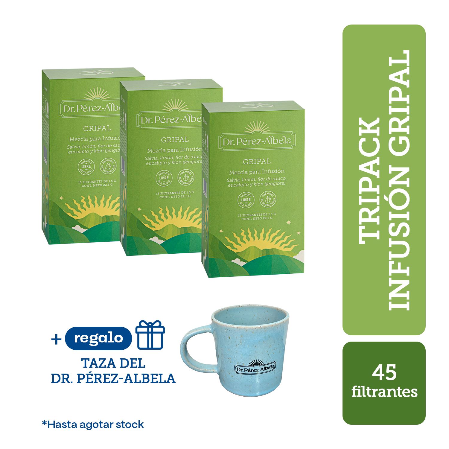 TRIPACK: INFUSIÓN GRIPAL - Caja x 15 und