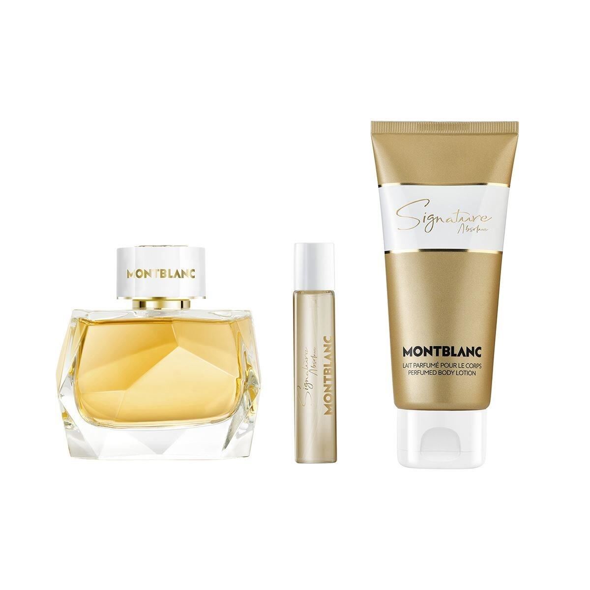 Estuche Montblanc Signature Absolue Edp 90 Ml + Edp 7.5 Ml + Body Lotion 100 Ml