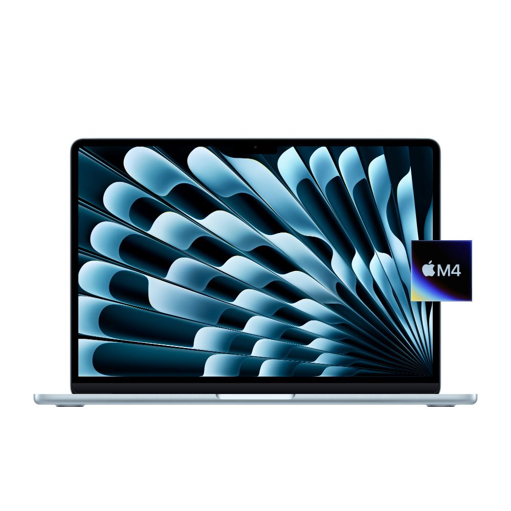 MacBook Air 13" (2025) Chip M4 16GB RAM 256GB SSD | Teclado Inglés | Sky Blue