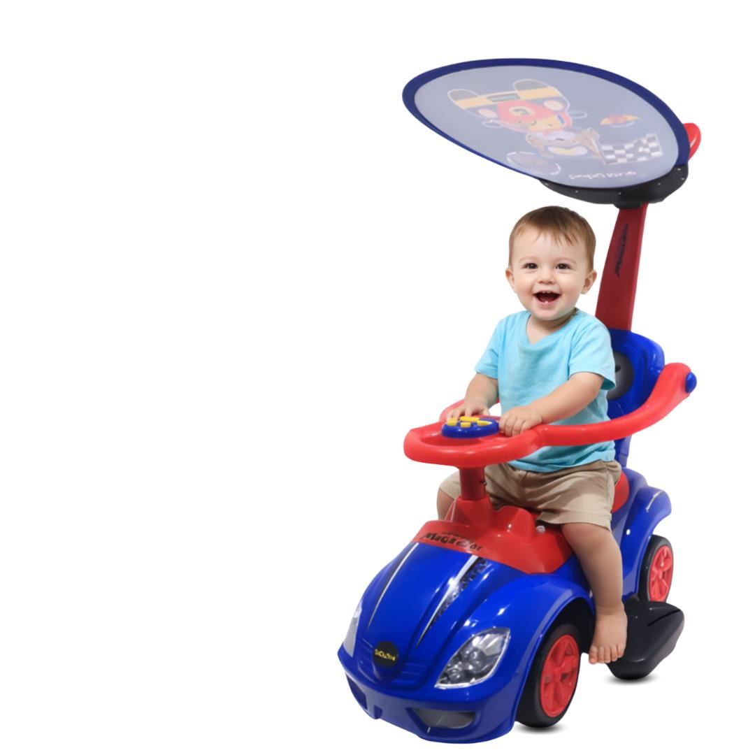 Correpasillo Empujador Buggy «MEGACAR» para Niños Blue