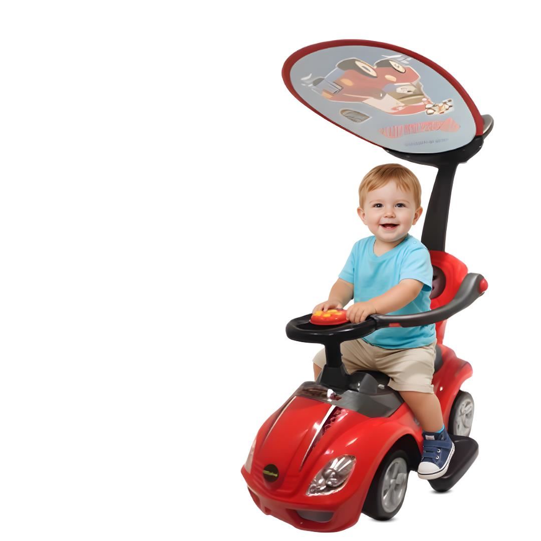 Correpasillo Empujador Buggy «MEGACAR» para Niños Red