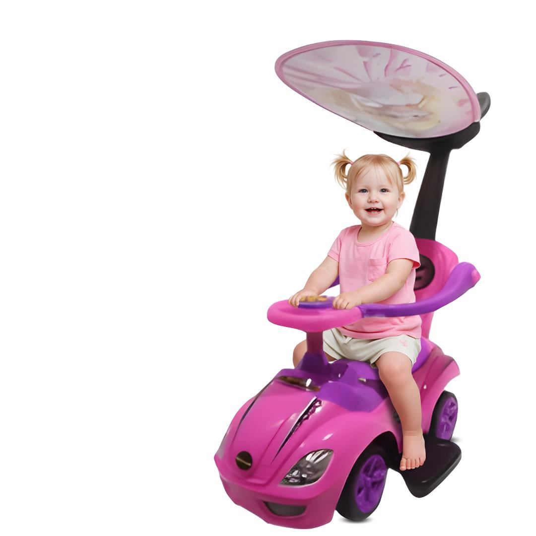 Correpasillo Empujador Buggy «MEGACAR» para Niños Pink