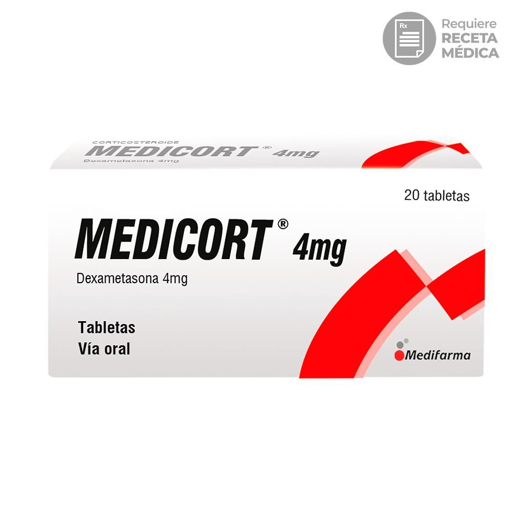 Medicort 4 mg Tabletas