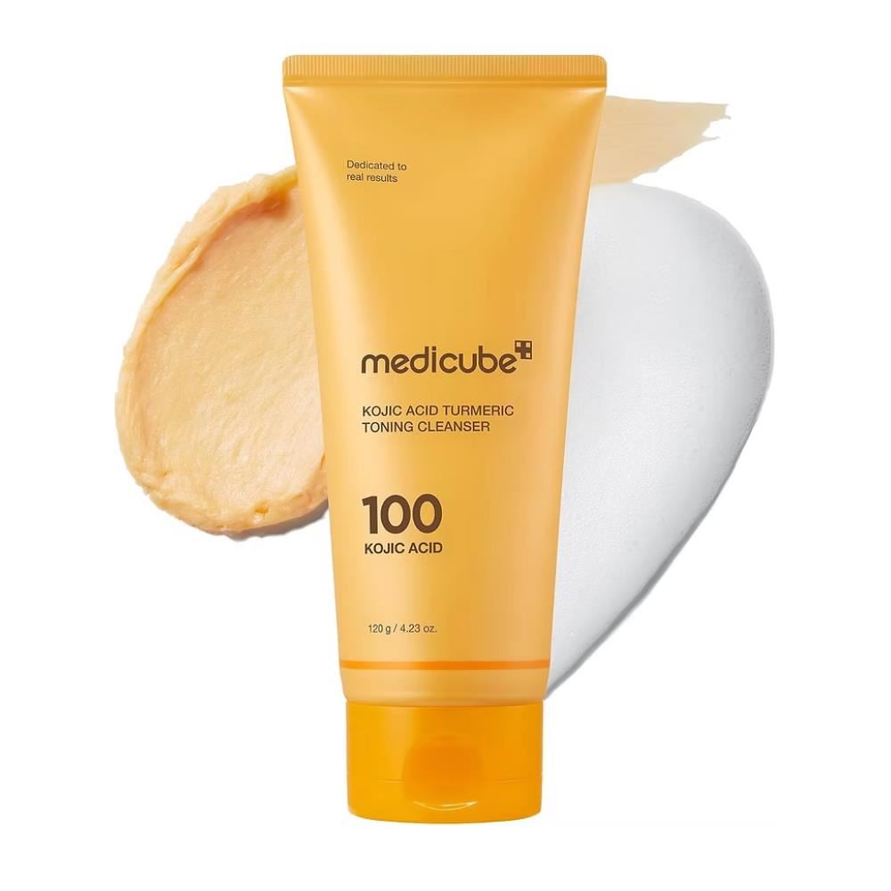 Medicube Kojic Acid Turmeric Toning Cleanser 120g