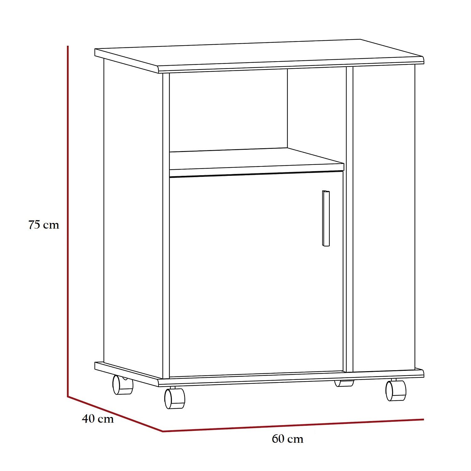 MUEBLE MICROONDAS KUDA - DIBA MUEBLES