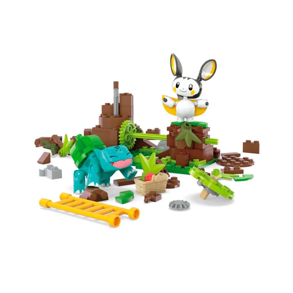 Mega Pokemon Emolga y Bulbasaur Set 194 Piezas