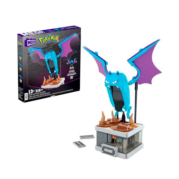 Mega Pokemon Golbat Exclusivo con Movimiento