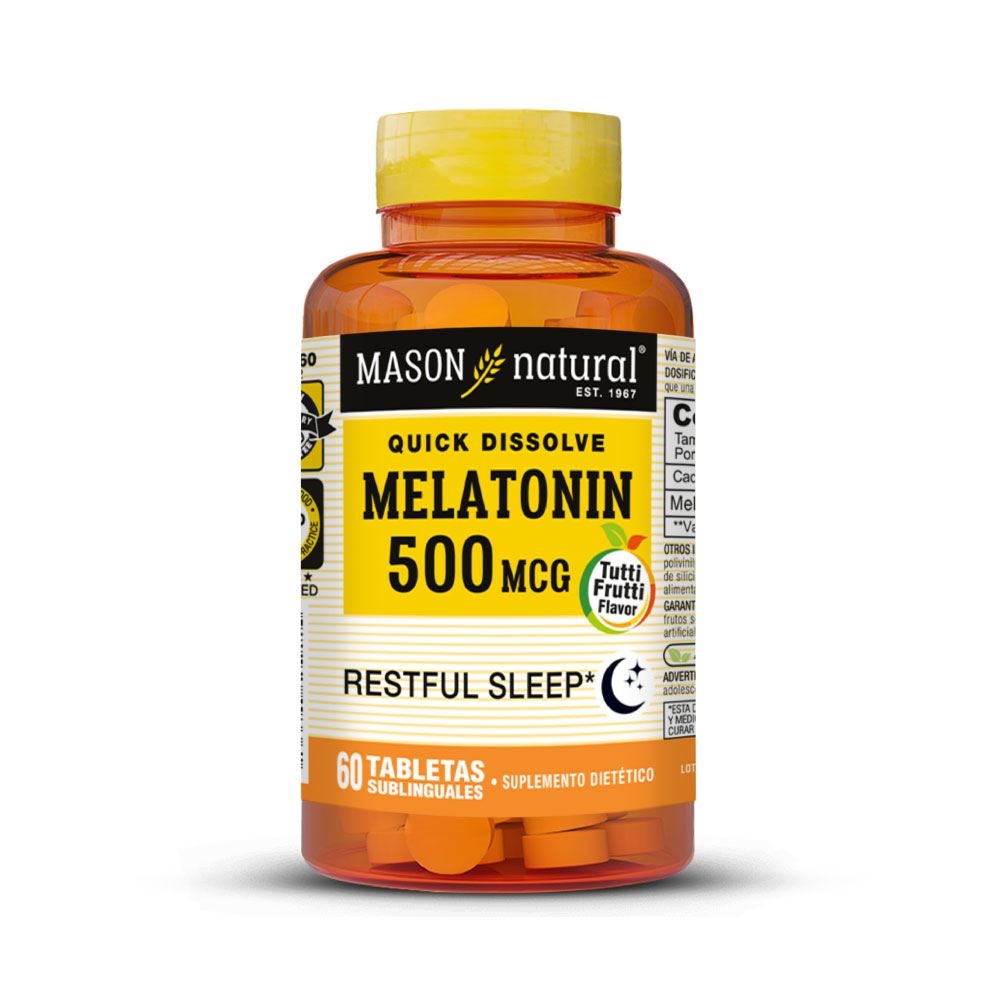 MELATONINA 500 MCG (60 TAB)