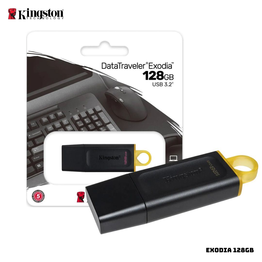 MEMORIA KINGSTON USB 3.2 128GB DATA TRAVELER EXODIA