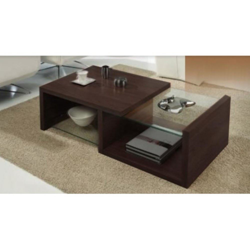 Mesa de Centro Argentina Melamine Marrón Tu Mesita