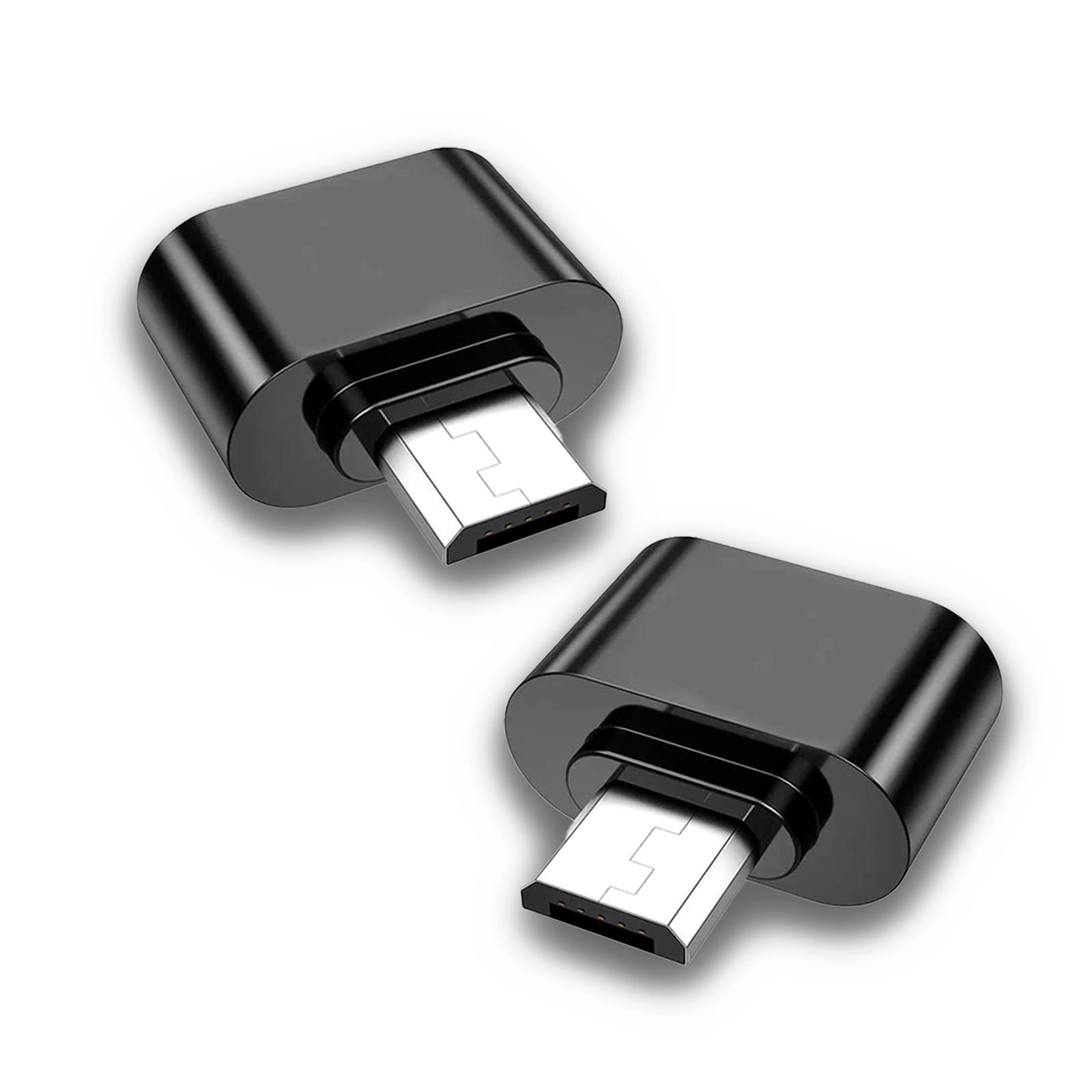 Adaptador OTG Micro USB 2 Unidades