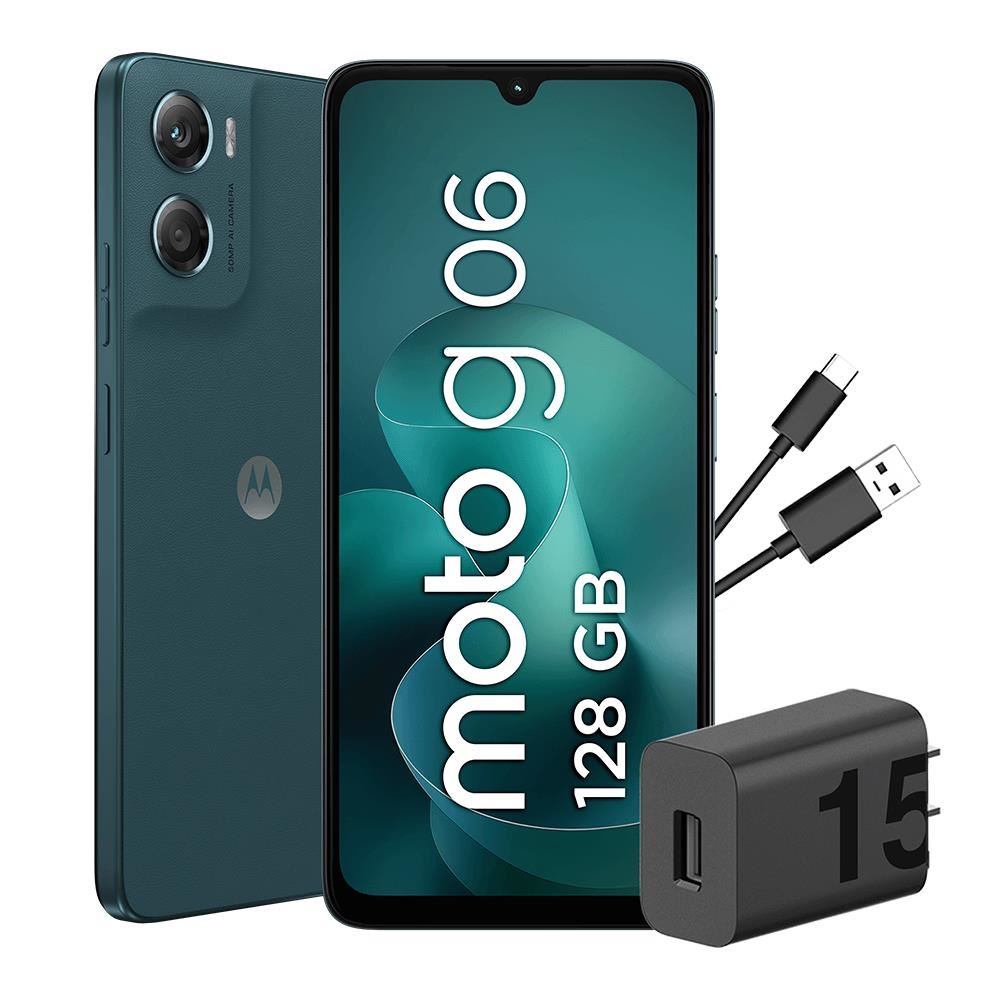 NUEVO MOTOROLA G06 4GB 128GB NEGRO REGISTRADO