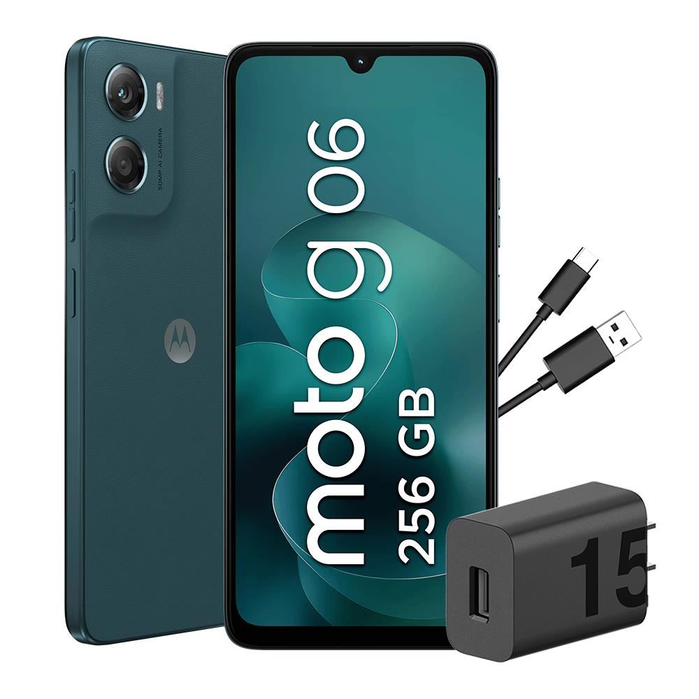 NUEVO MOTOROLA G06 4GB 256GB AZUL REGISTRADO