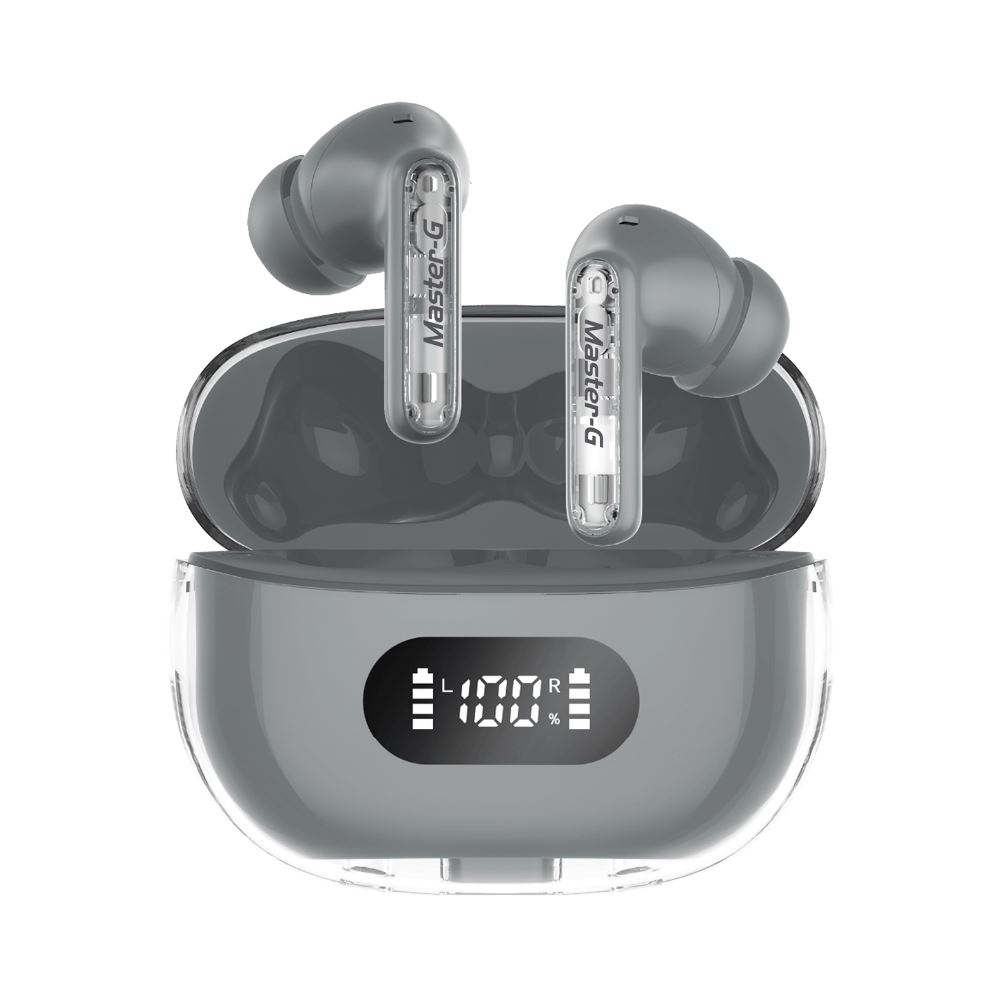 Audífonos Bluetooth Master-G con Cancelación de Ruido ANC Game Mode y App BUDS35G
