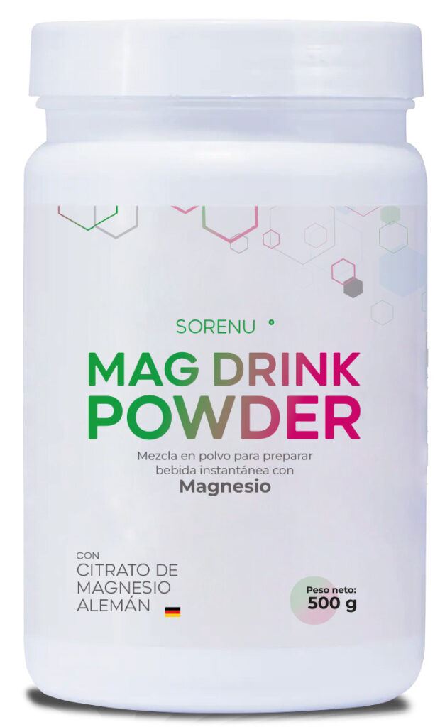 Citrato de Magnesio Alemán 500g SIN STEVIA SORENU-REGISTRO SANITARIO