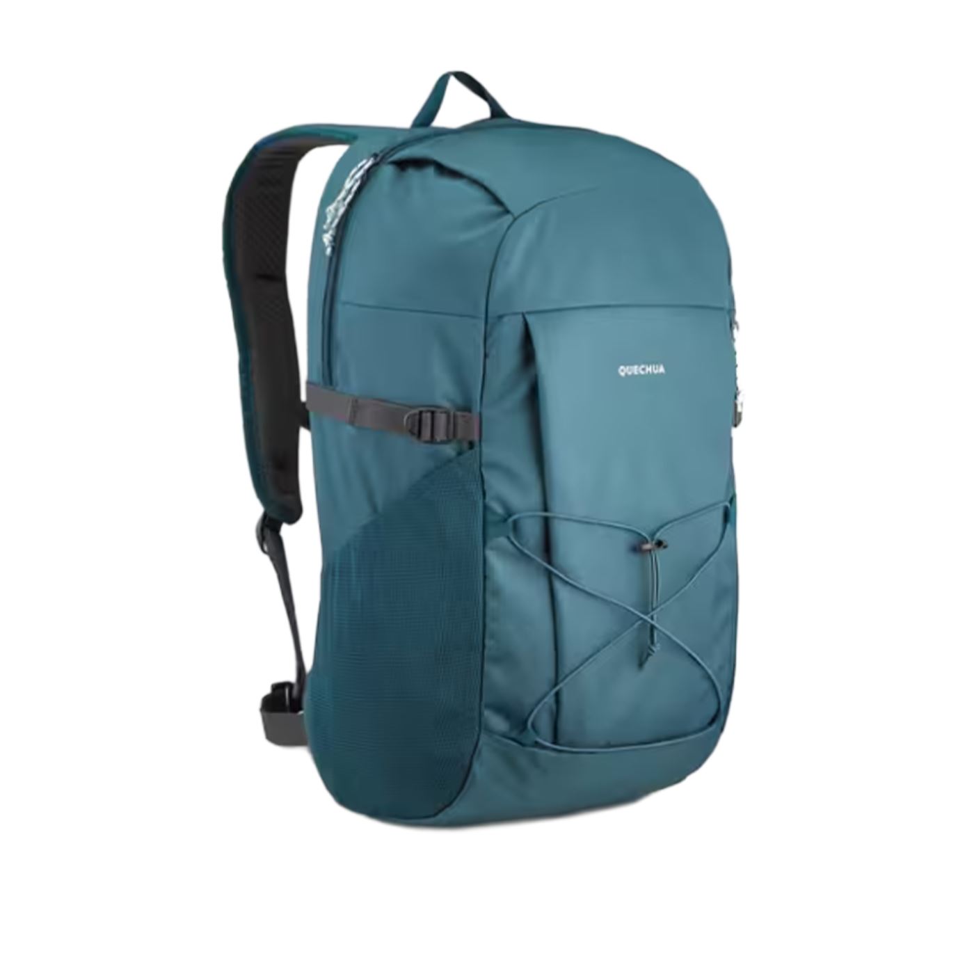 MOCHILA DE MONTAÑA Y SENDERISMO QUECHUA NH100 30 LITROS TURQUESA
