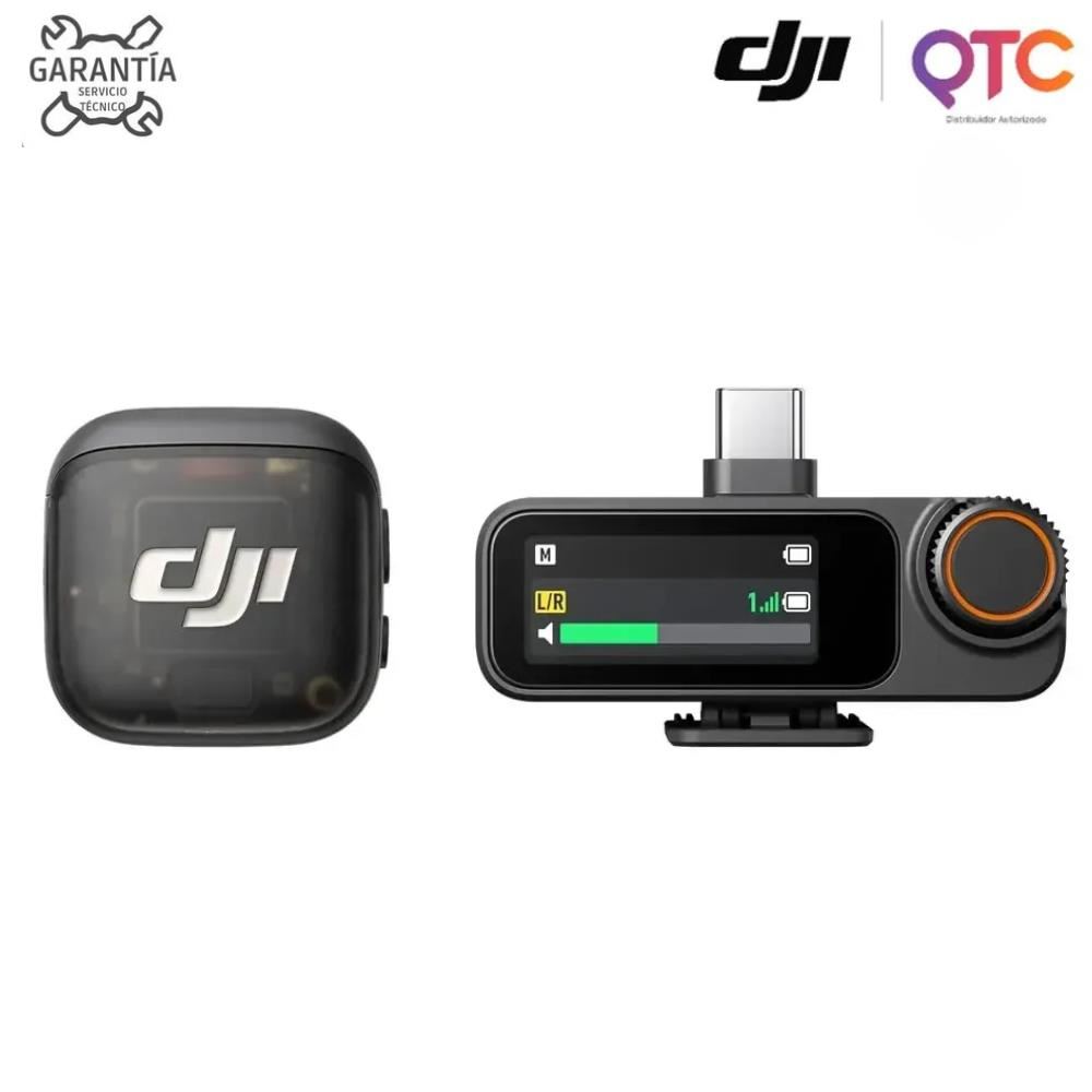 Micrófono Dji Mic 3 (1 Tx + 1 Rx)