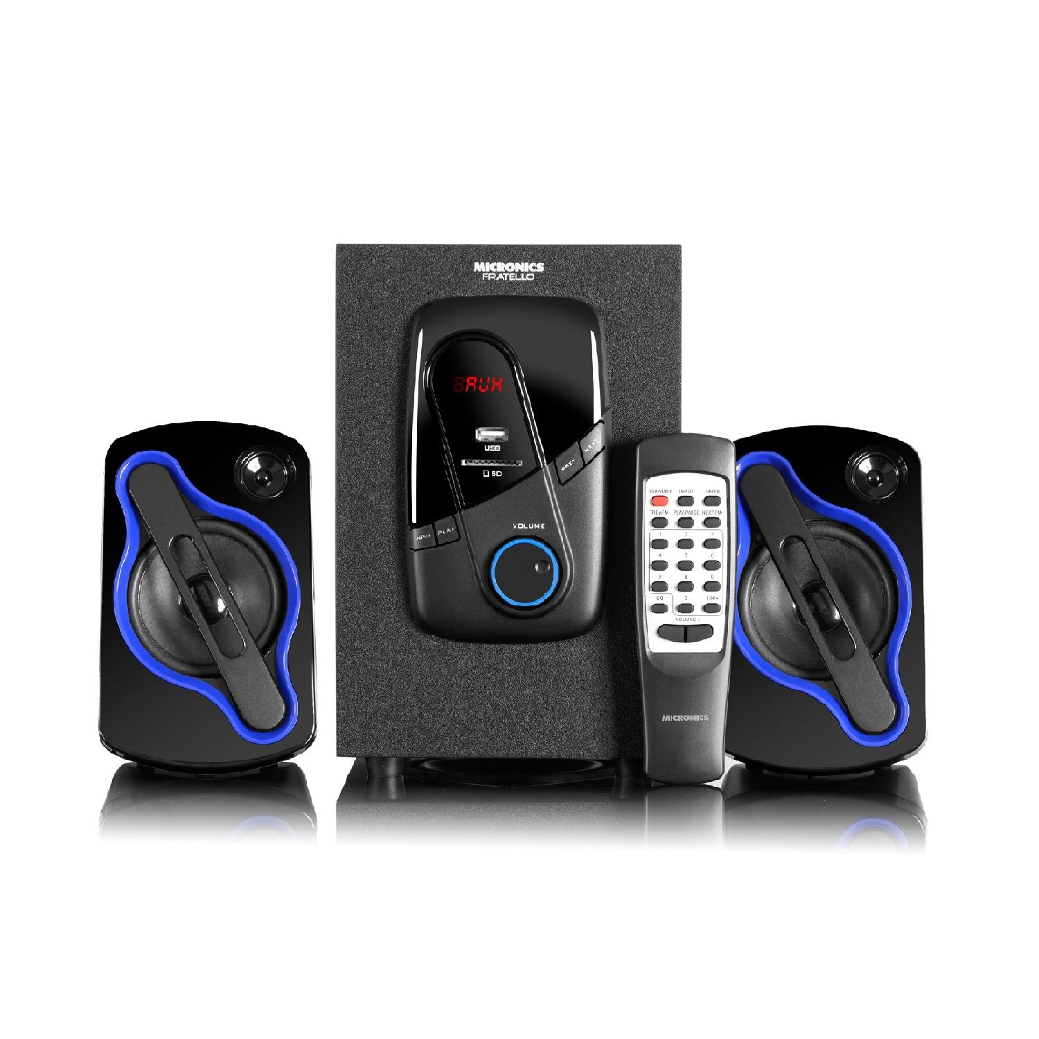 Audio Multimedia 2.1 Micronics Fratello MIC S7408BT USB,SD,FM