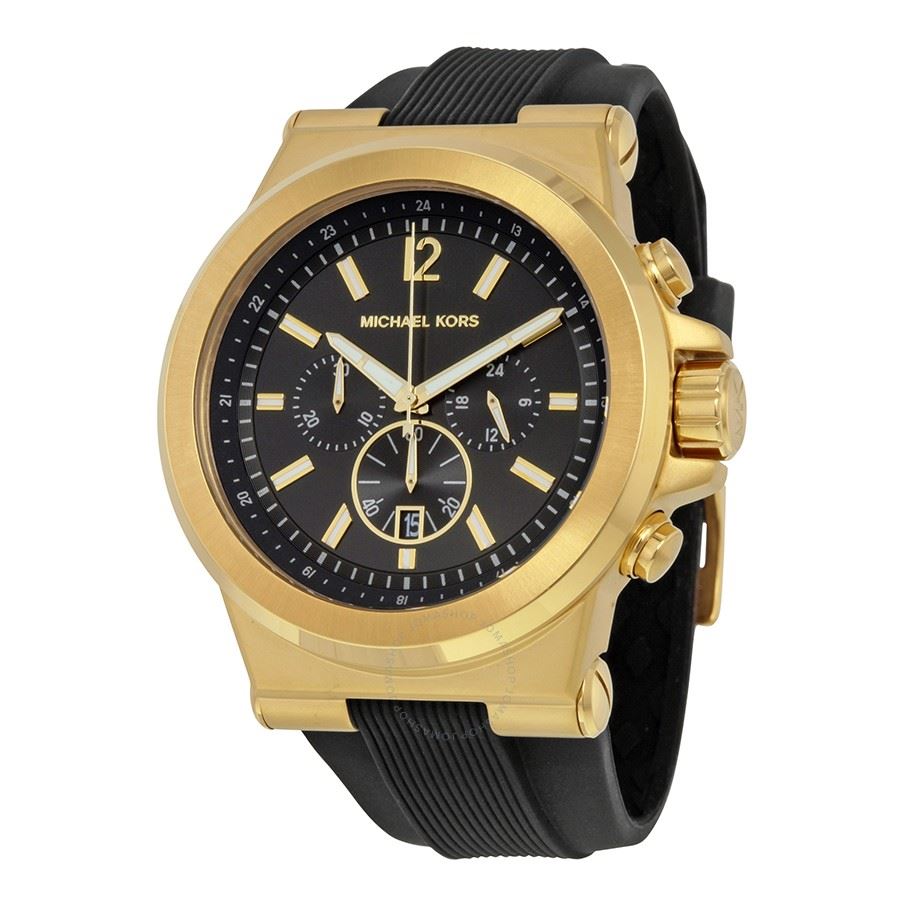 Reloj Michael Kors Mk8445 Dylan 48mm Gold and Black