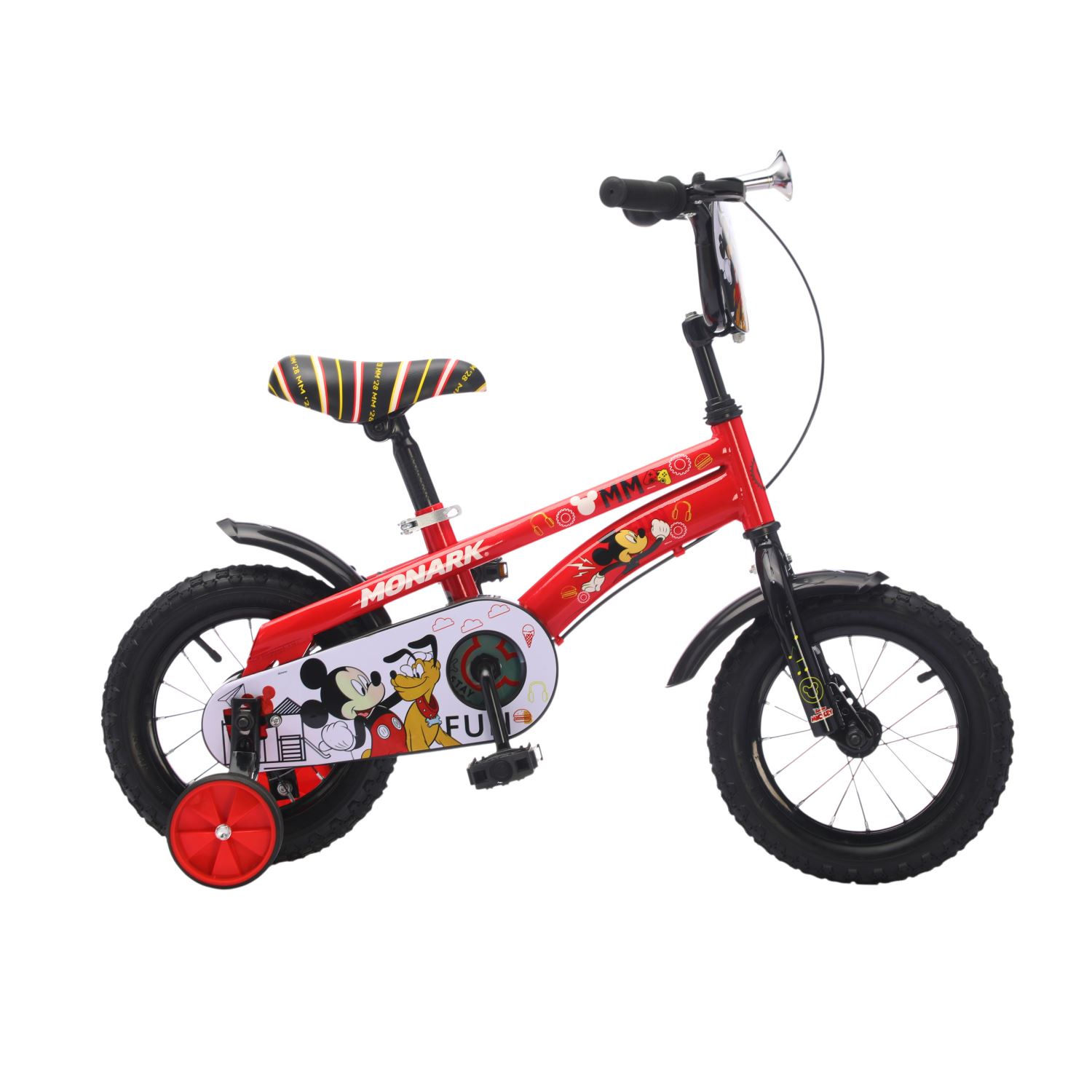BICICLETA MONARK MICKEY FUN ARO 12 ROJO