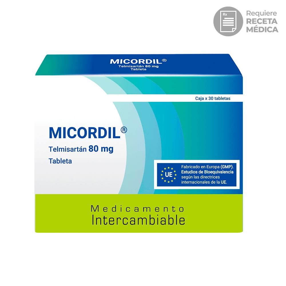 Micordil 80 mg Tabletas