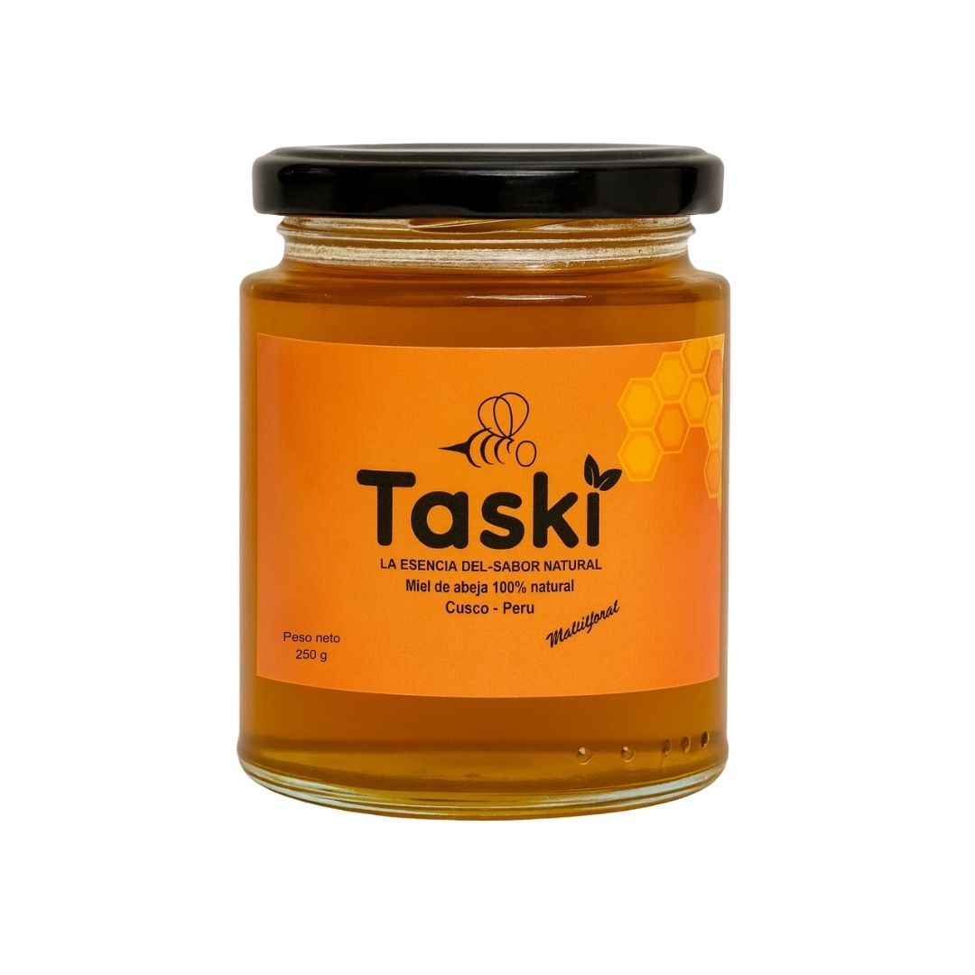 Miel de Abeja Multifloral concentrado 250g /Antioxidantes /Energía /Inmunidad