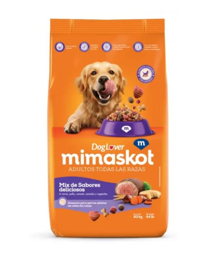 MIMASKOT ADULTOS MIX DE SABOR 20KG