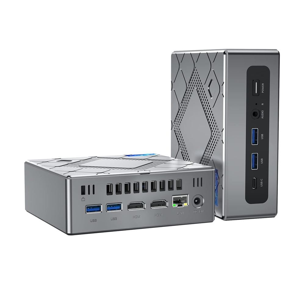 Mini PC Kamrui Mini PC CK10 Intel Core i7 512GB SSD 16GB Grey