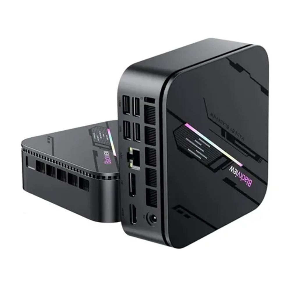 Mini PC Blackview MP100 Pro 2026 Intel Core i3 512GB SSD 16GB Negro
