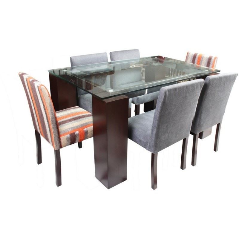 COMEDOR MIRIAM 6 SILLAS - FALOTIH 3M - FLT3MCOM070-6
