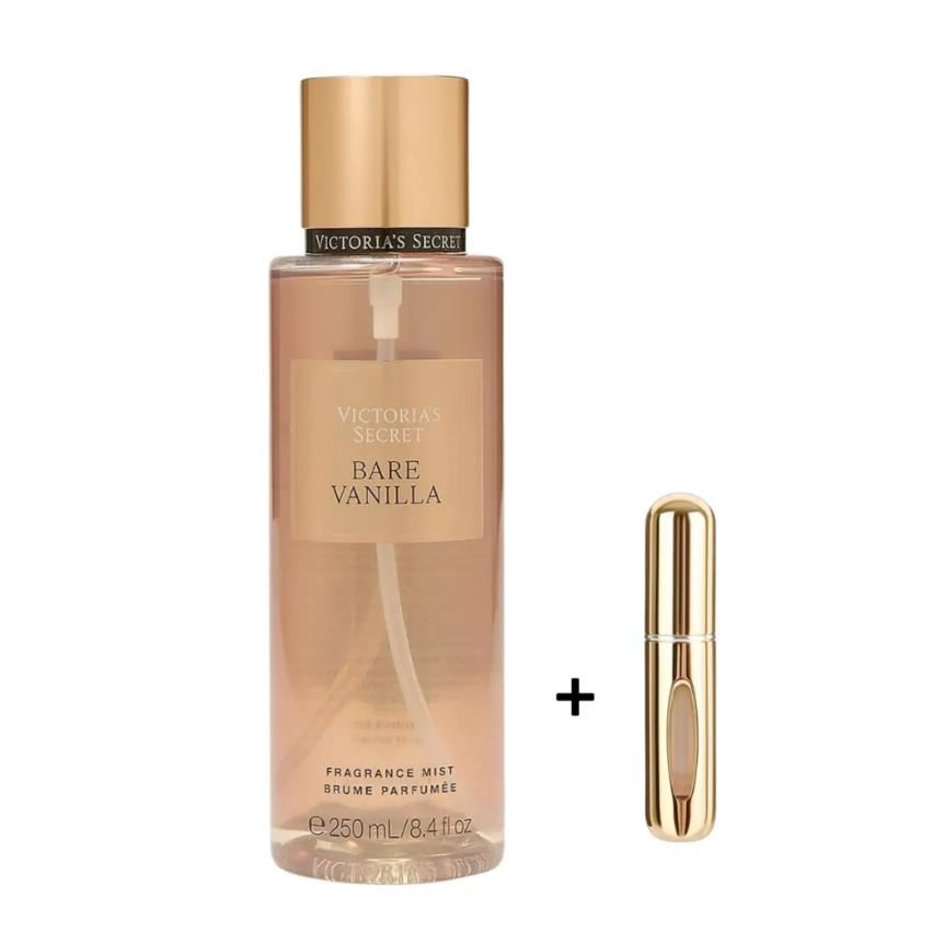 Body Mist Bare Vanilla Victorias Secret 250ML + Decant 5ml regalo