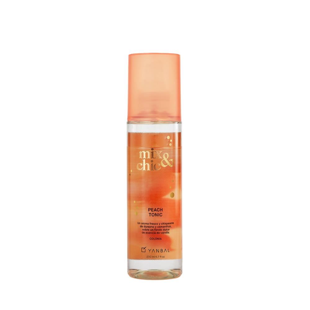 MIX Y CHIC PEACH TONIC COLONIA PARA MUJER 200ML
