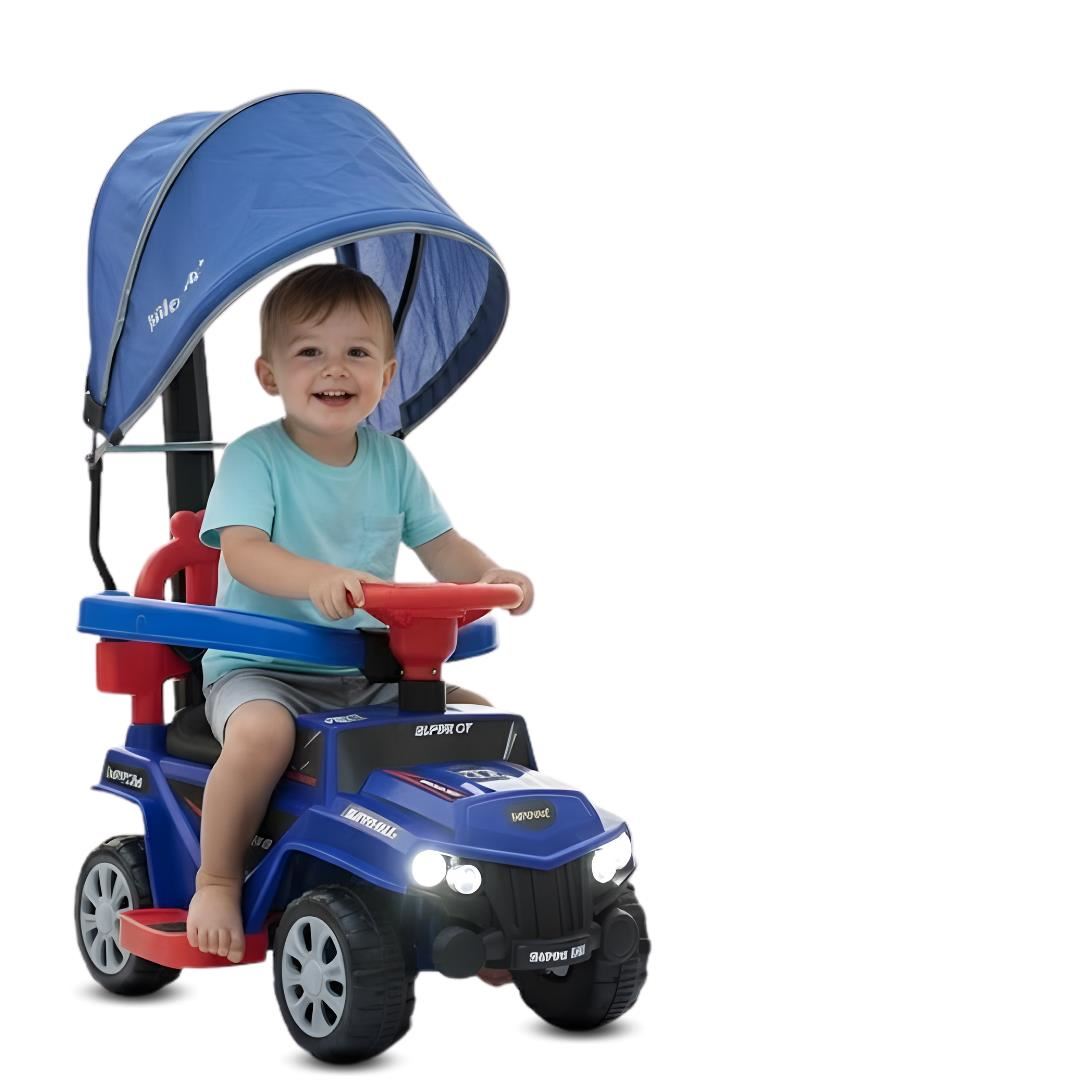 Correpasillo Guiador «MINI JEEP» para Niños Blue