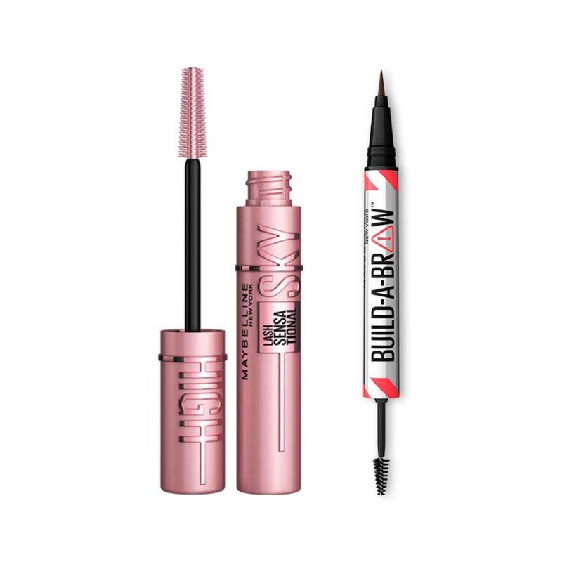 Set Maybelline Máscara Sky High + Delineador Build A Brow