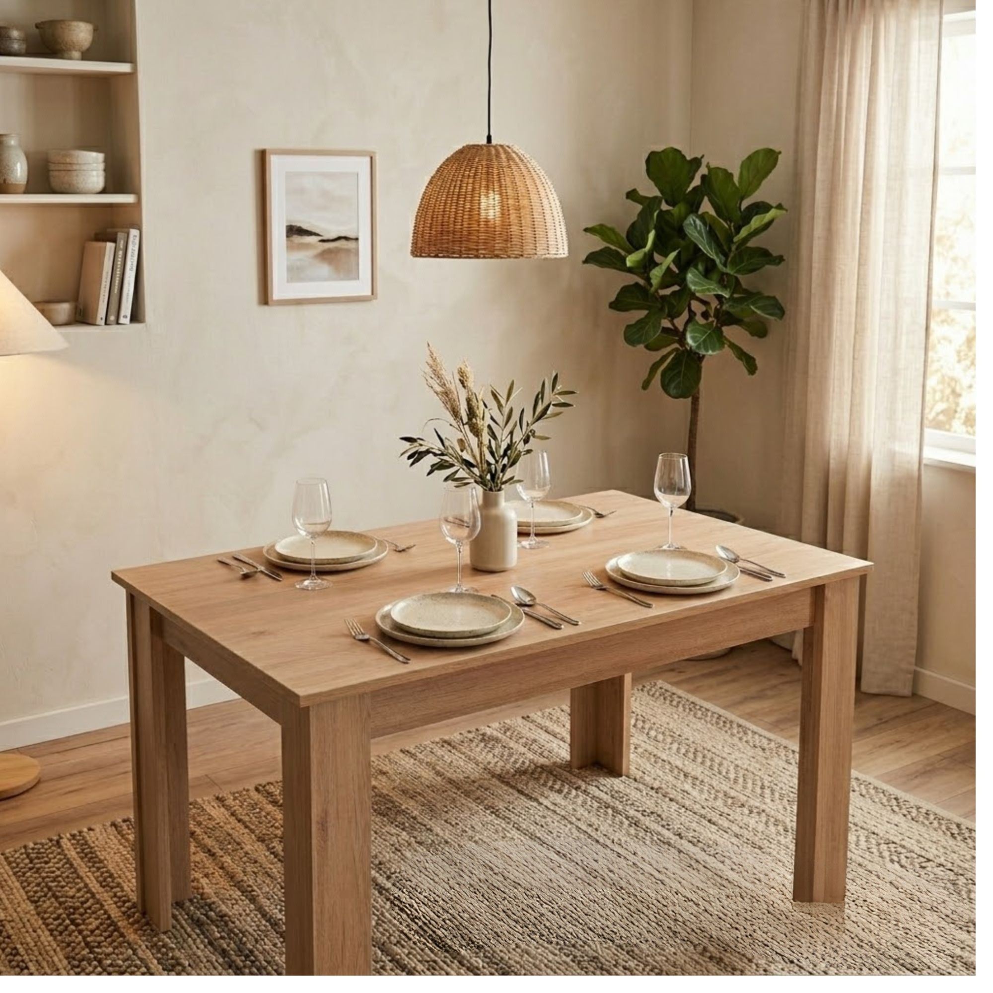 MESA DE COMEDOR PORTOFINO 120 - ROVERE | TUHOME