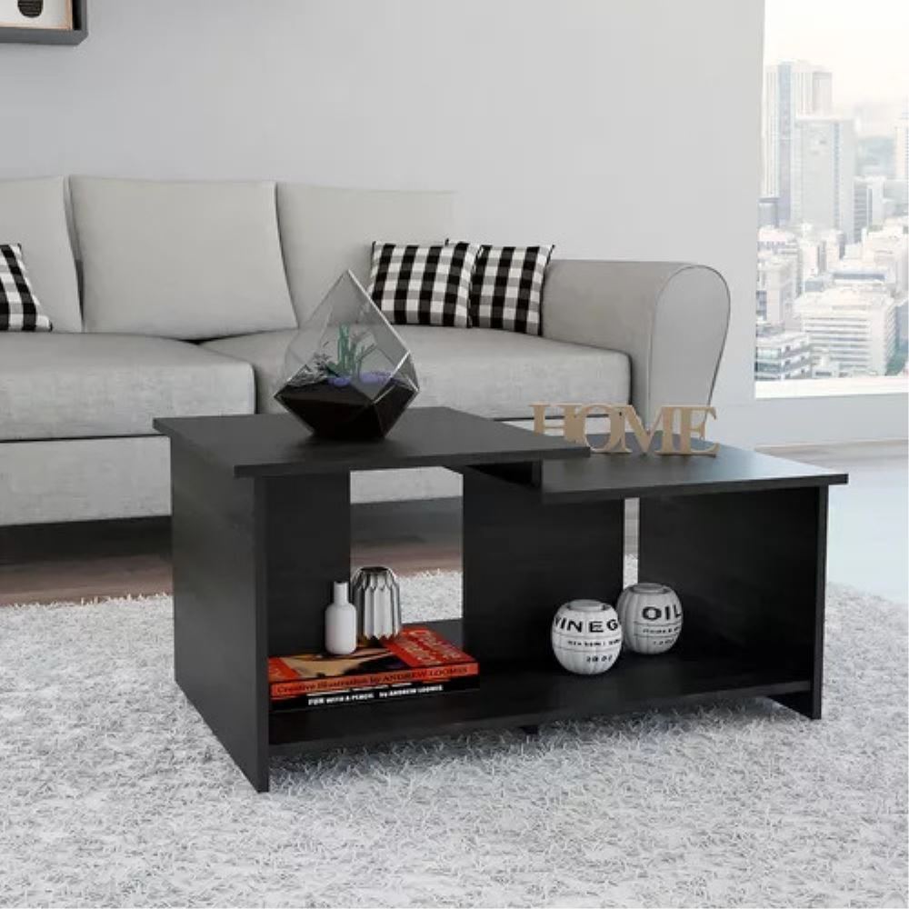 MESA DE CENTRO WEMA 3 - NEGRO | TUHOME